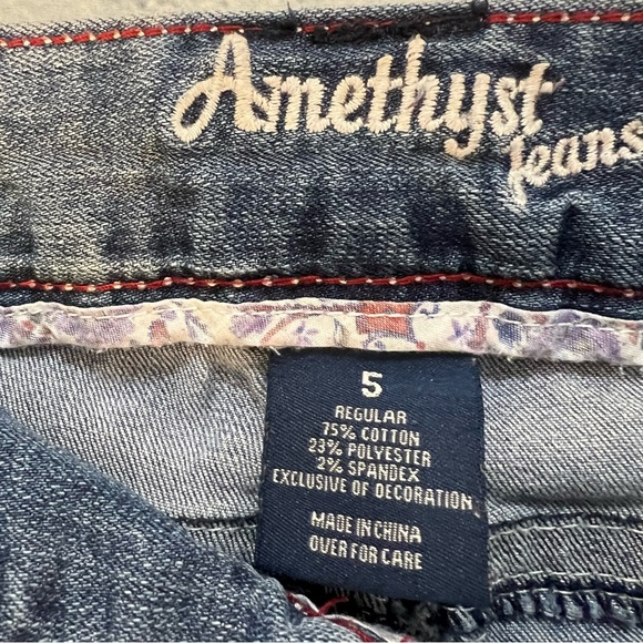 Amethyst Jeans Women's Dark Blue Denim - Picture 5 of 6